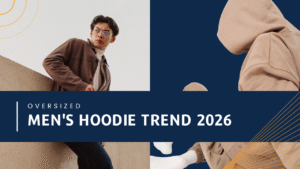 Oversized men's hoodie trend 2026
